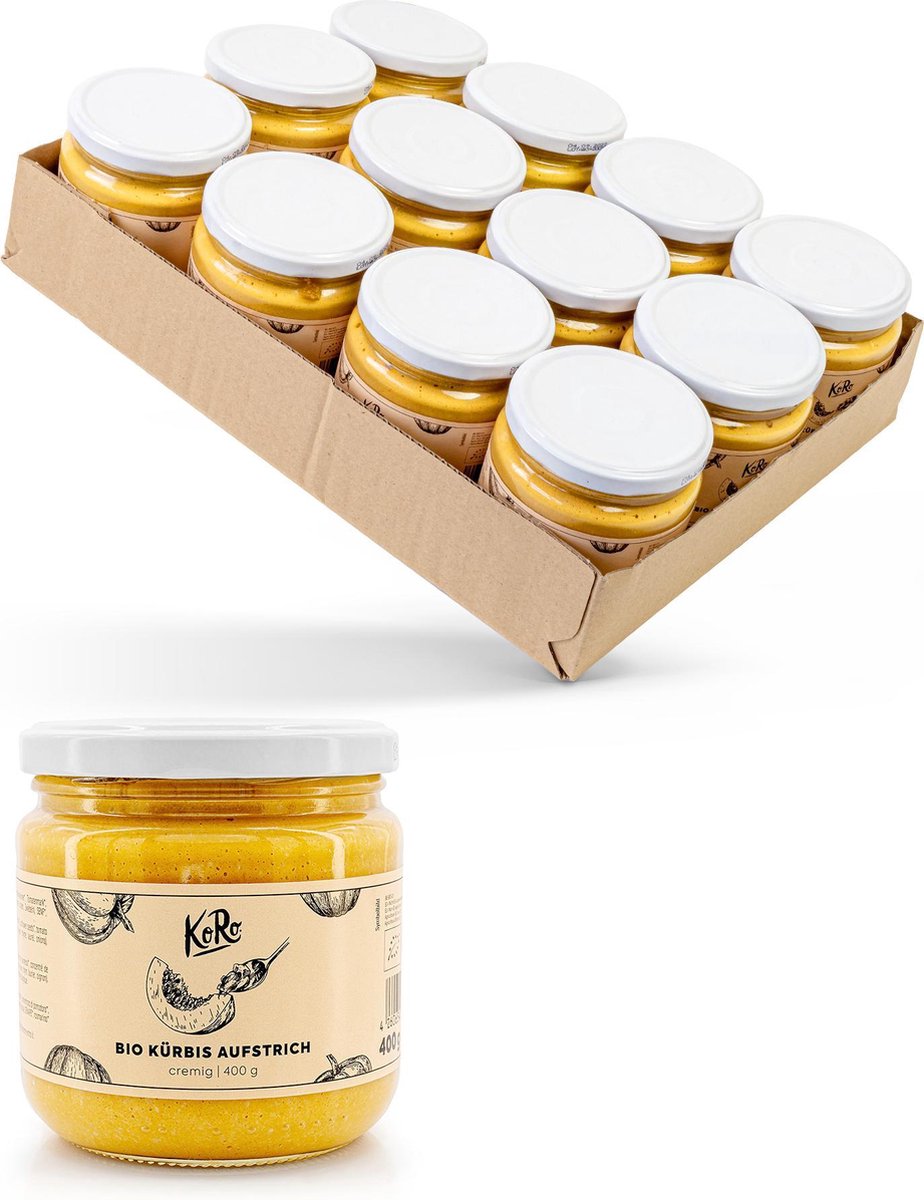 KoRo | Biologische pompoen spread 12 x 400 g