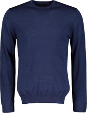 Matinique Pullover - Slim Fit - Blauw - XL