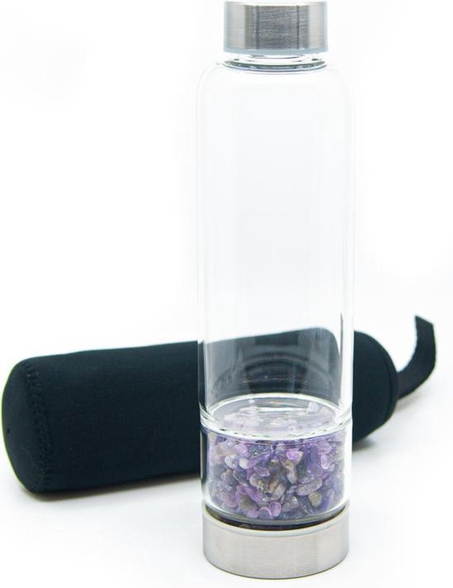 Edelsteen Amethist Waterfles