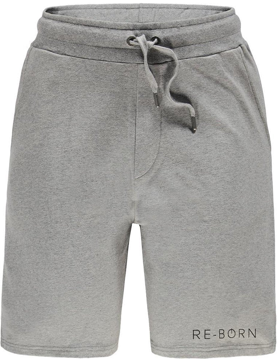 Re-Born Jogging Short Heren - Grijs - Maat M