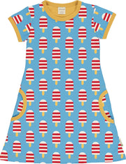 Maxomorra Jurk Ice Cream Maat 122/128