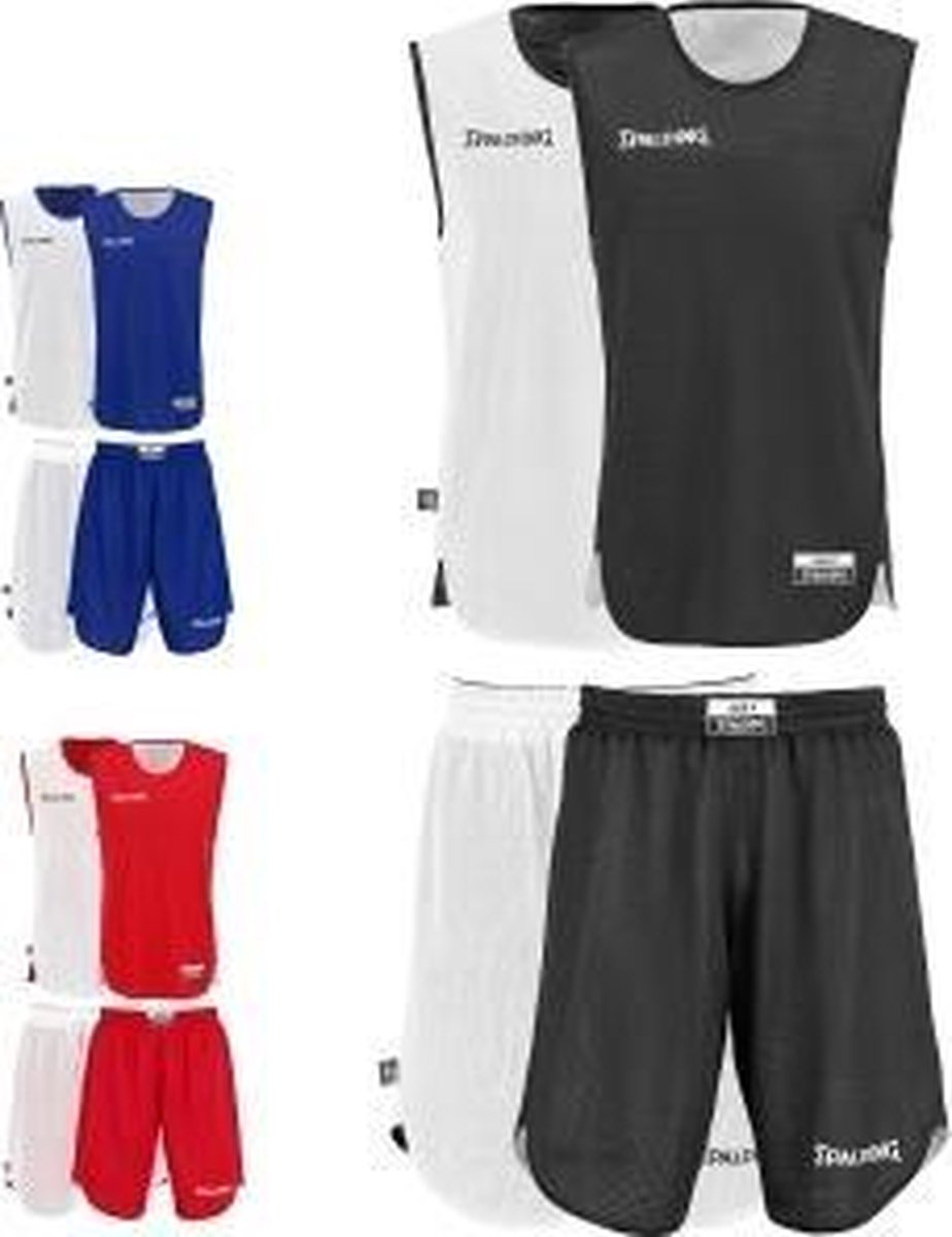 Spalding Doubleface - reversible Basketballset - Maat XXXS - Roze - Zwart