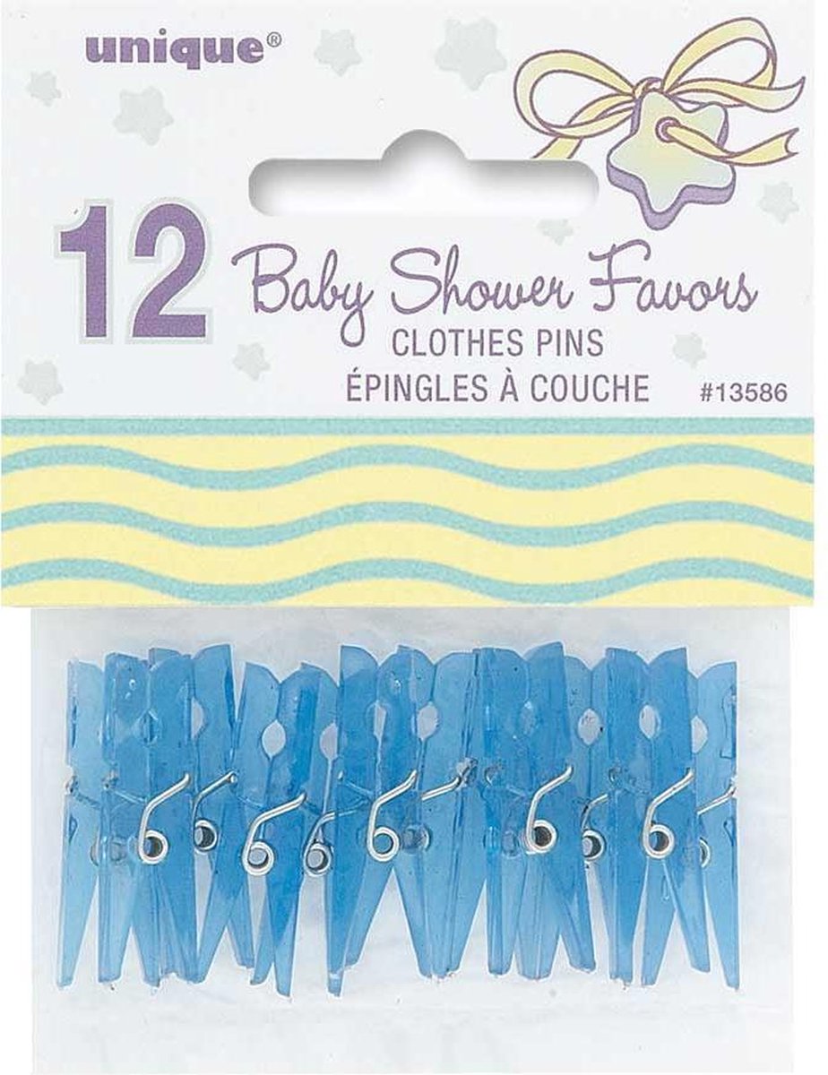Knijpertjes baby blauw