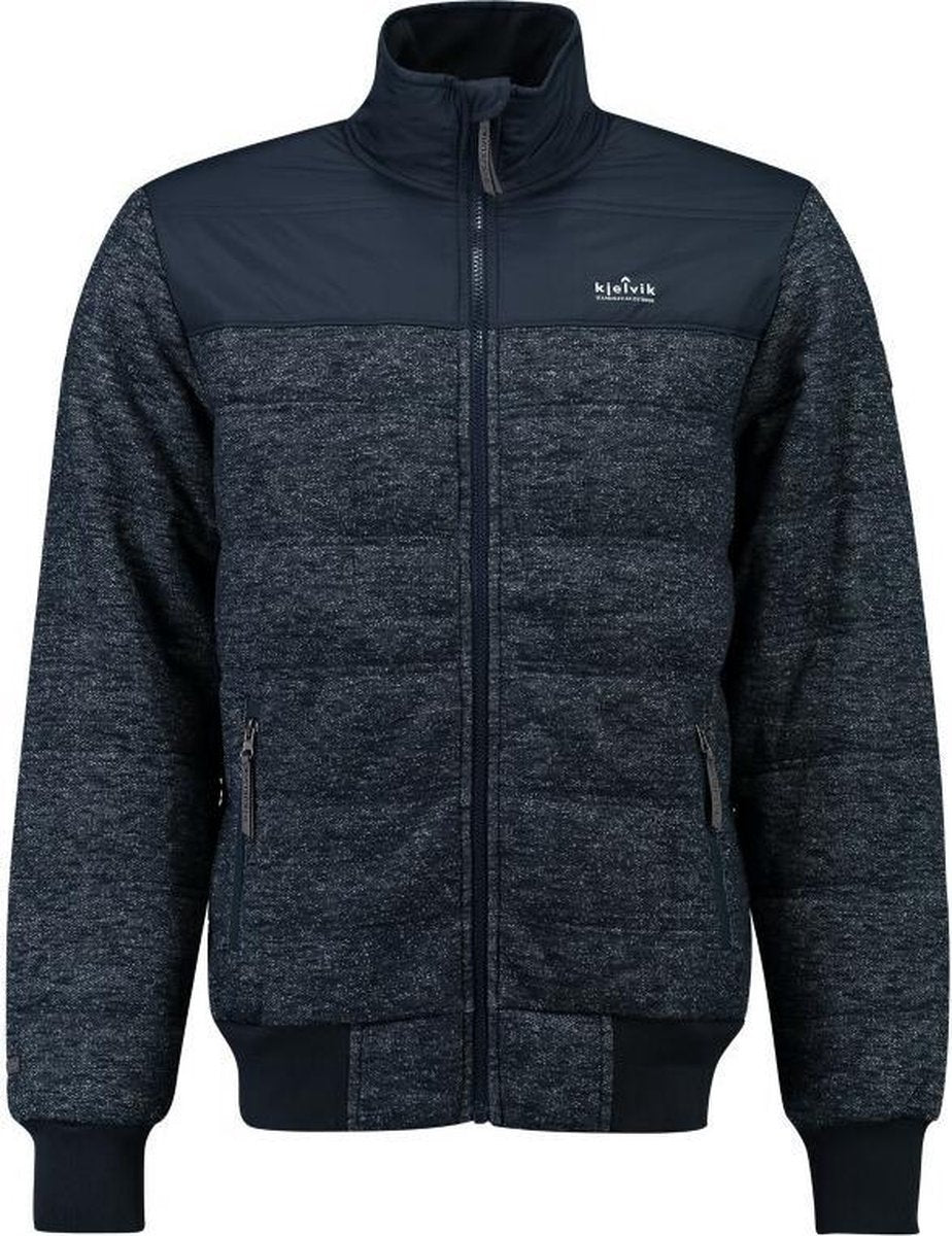 Kjelvik heren vest Reynold zwart - maat 3XL