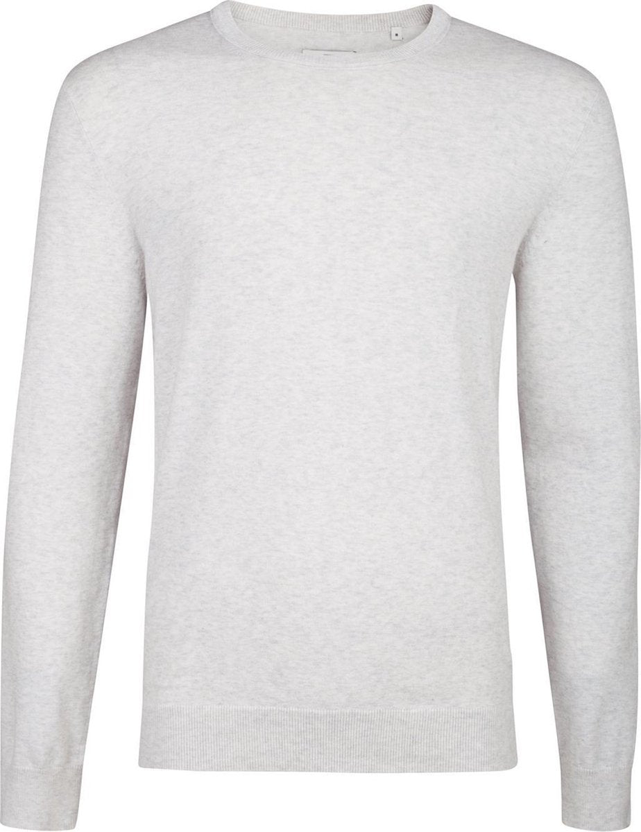 WE Fashion Heren fijngebreide trui van katoenmix - Maat XS