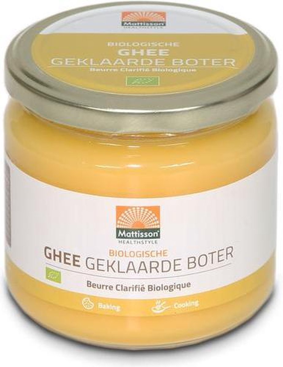 Mattisson Ghee geklaarde boter 300 gram