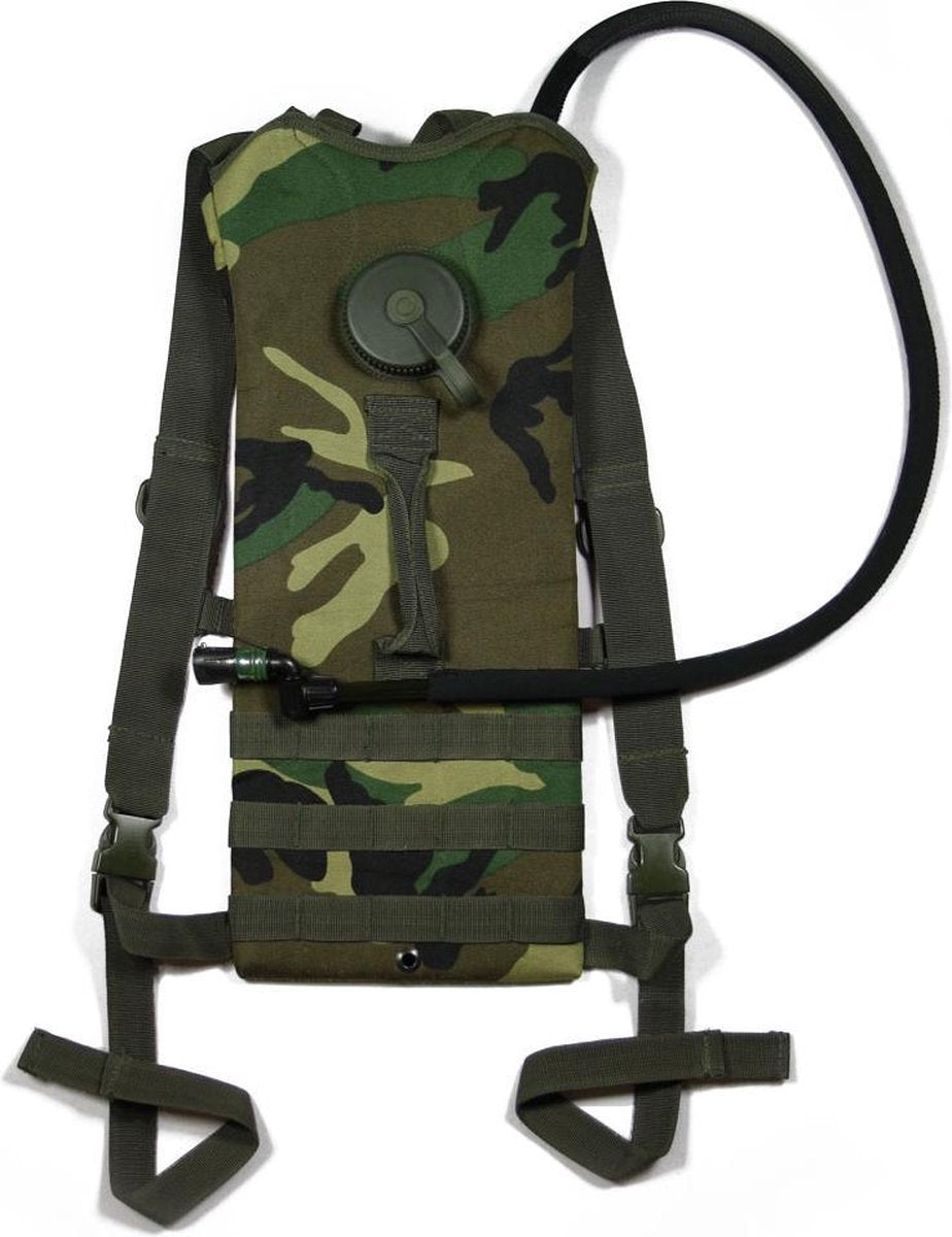 Camel bag extreme woodland camo