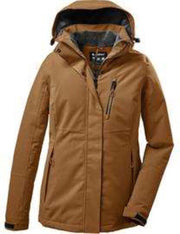 Killtec dames winterjas camel - maat 38