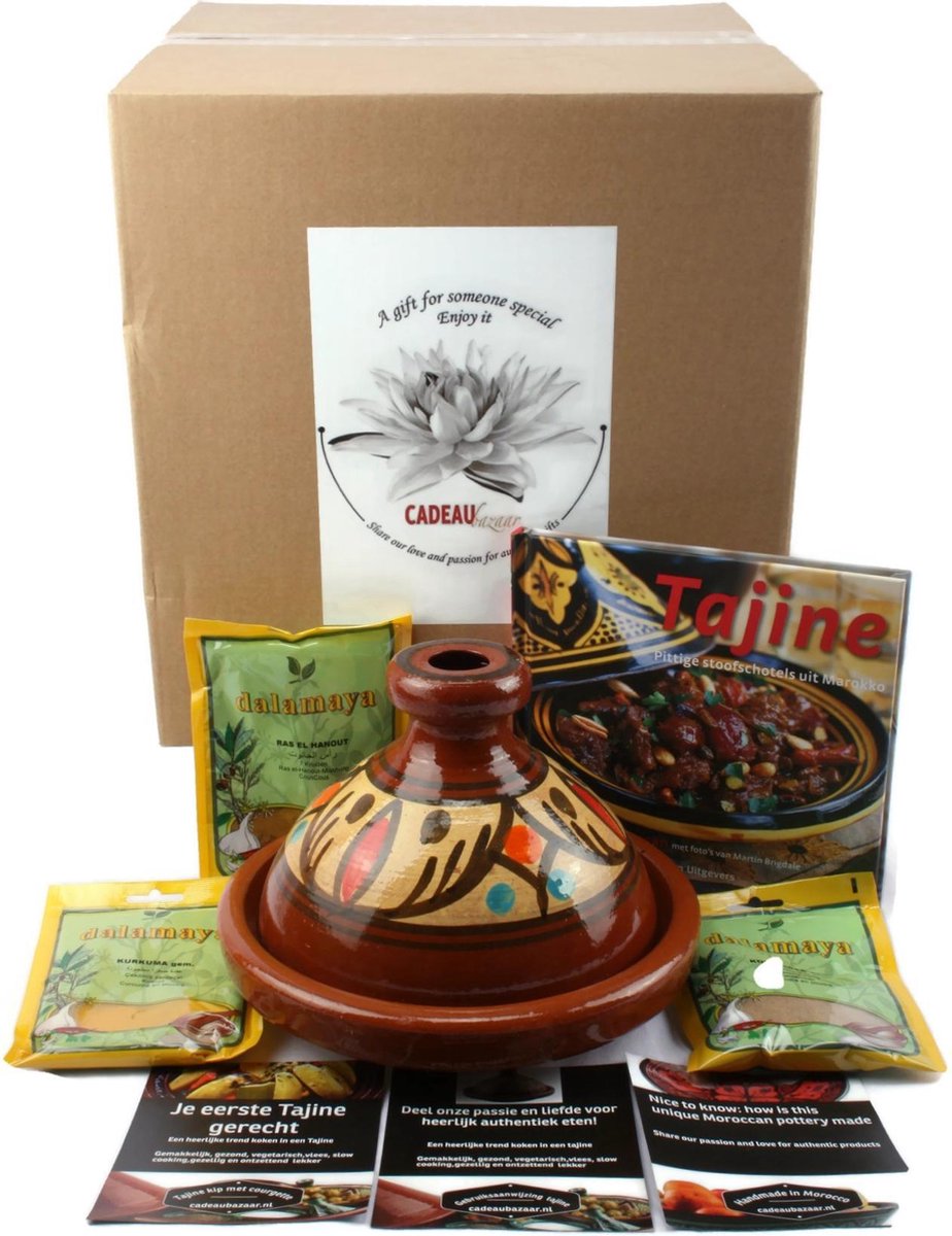 Tajine - 2 persoons - inclusief kookboek