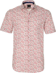 Jac Hensen Overhemd - Modern Fit - Rood - 3XL Grote Maten
