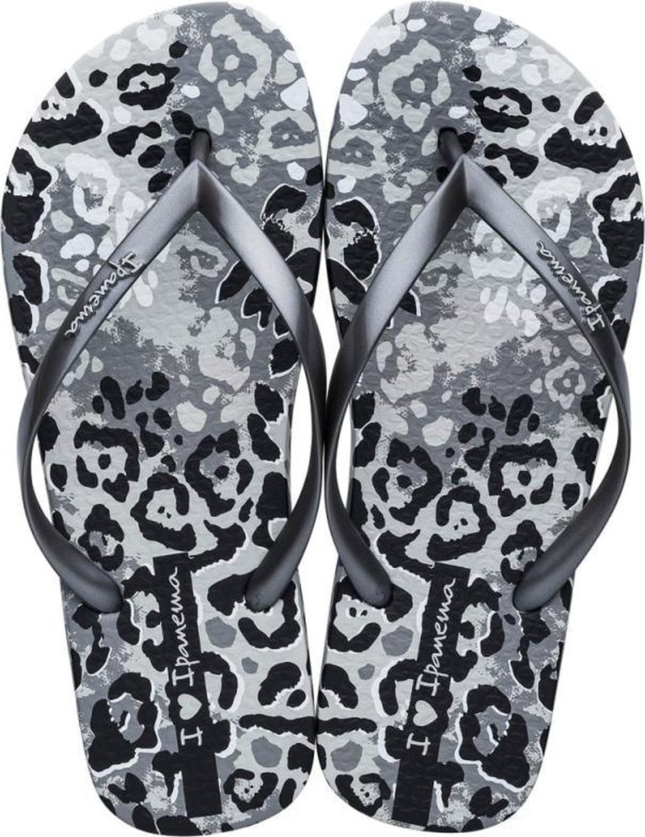 Ipanema teenslippers I Love Safari grey silver