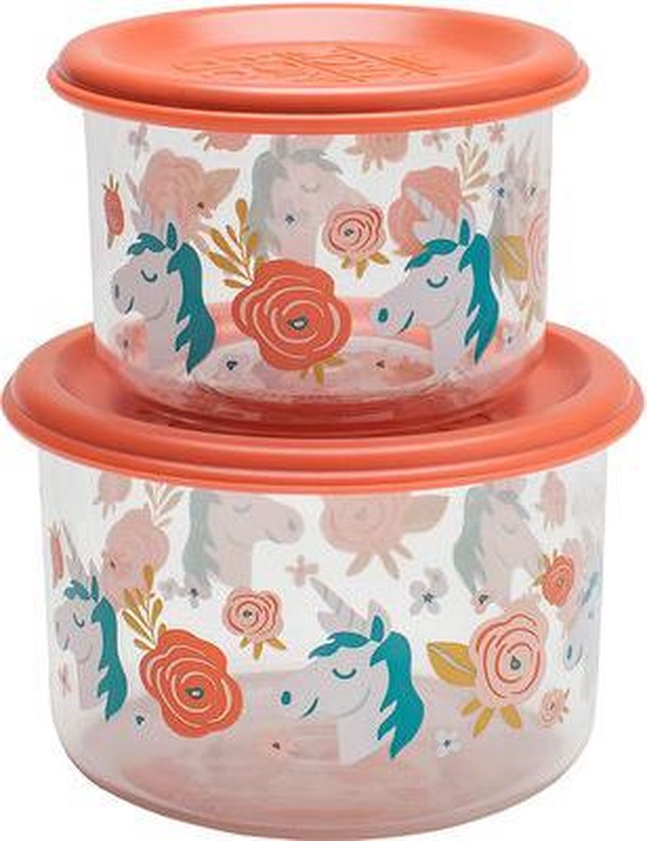 Sugarbooger - Lunch Snack Containers - Unicorn