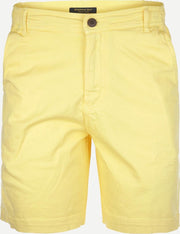 Steppin' Out Spring 2021  Hampton Bermuda Mannen - Regular Fit - Katoen - Geel (3XL)