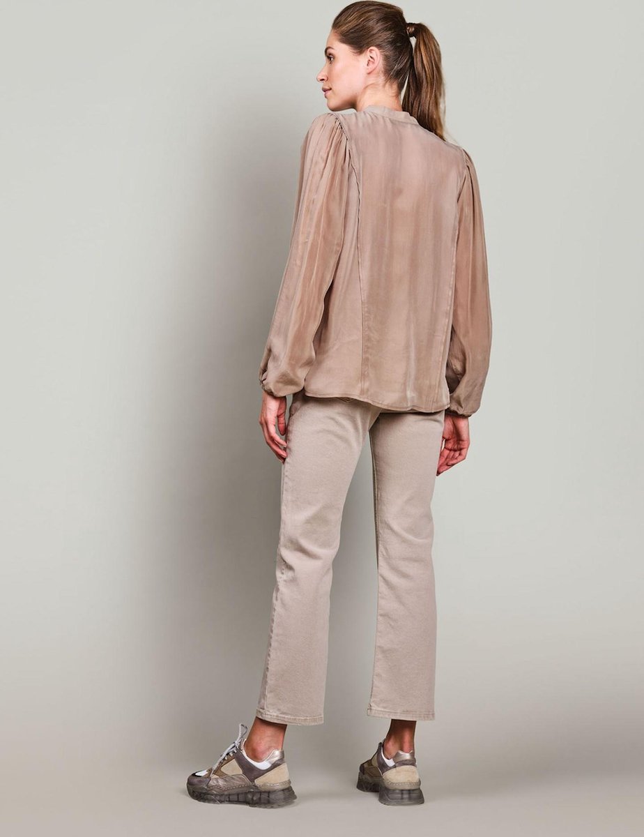 Summum Blouse Taupe  dames maat 40