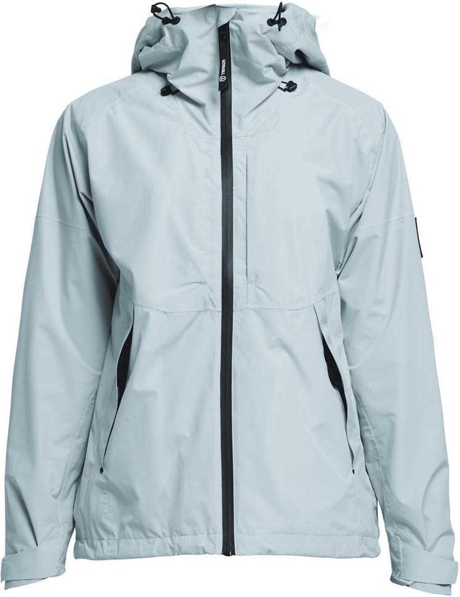 Tenson Crest Mpc Extreme W - Regenjas - Dames - Grijs Groen - Maat S