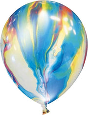 Tib Ballonnen Led 23 Cm Latex Blauw 4 Stuks