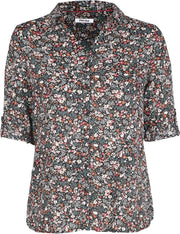 Blouse in viscose met libertyprint