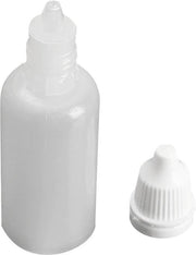 Druppelflesjes 50ml 50stuks - oogdruppelflesje - druppelaar - hervulbaar - PET/LDPE kunststof