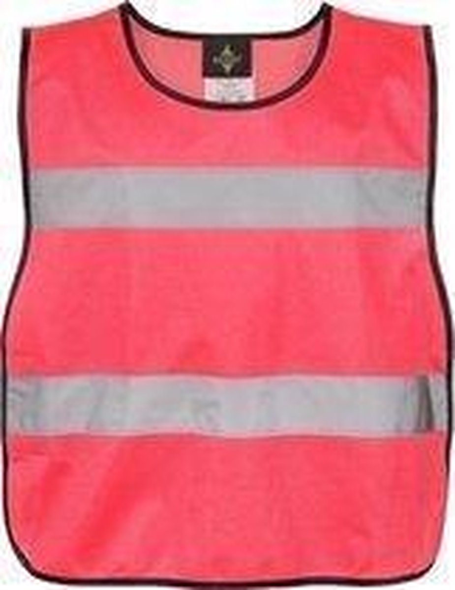 KX102 Korntex Veiligheid Poncho Adult - Maat XL (volwassenmaat) – Neon Roze