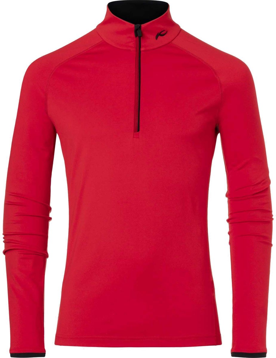 Kjus Feel Half Zip heren ski pulli rood