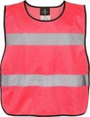 KX102 Korntex Veiligheid Poncho Kind - Maat L (+12 jaar) – Neon Roze