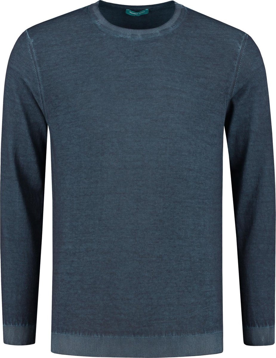 District Indigo Pullover Ronde Hals Groen (7.11.501.501 - 078)