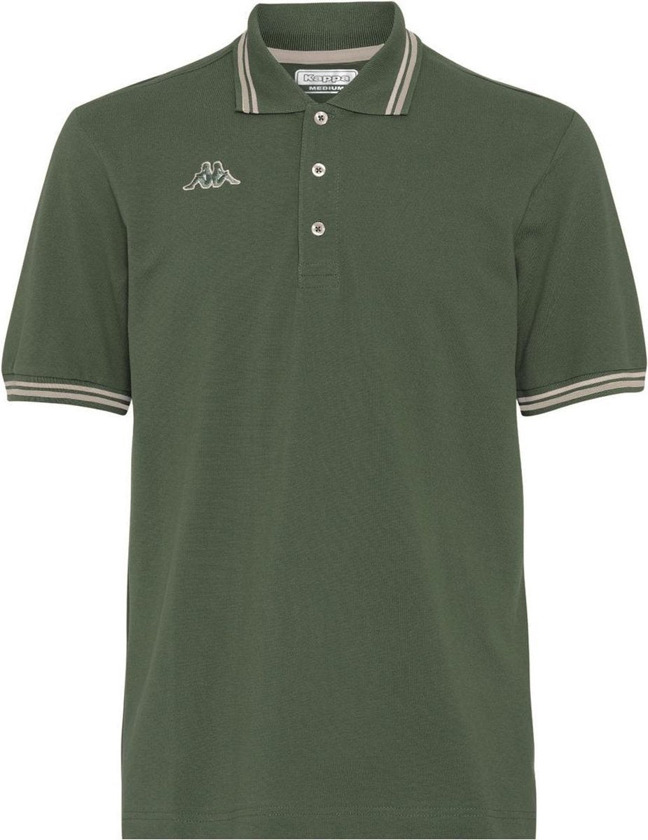 Kappa - Logo Maltax 5 MSS Polo  - Groen - Heren - maat  M