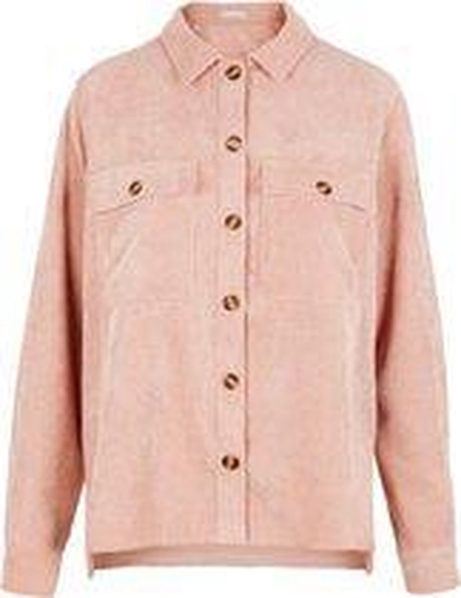 Pieces dames 17113576Leffi LS shirt D2D Misty Rose Blouse - Maat XS