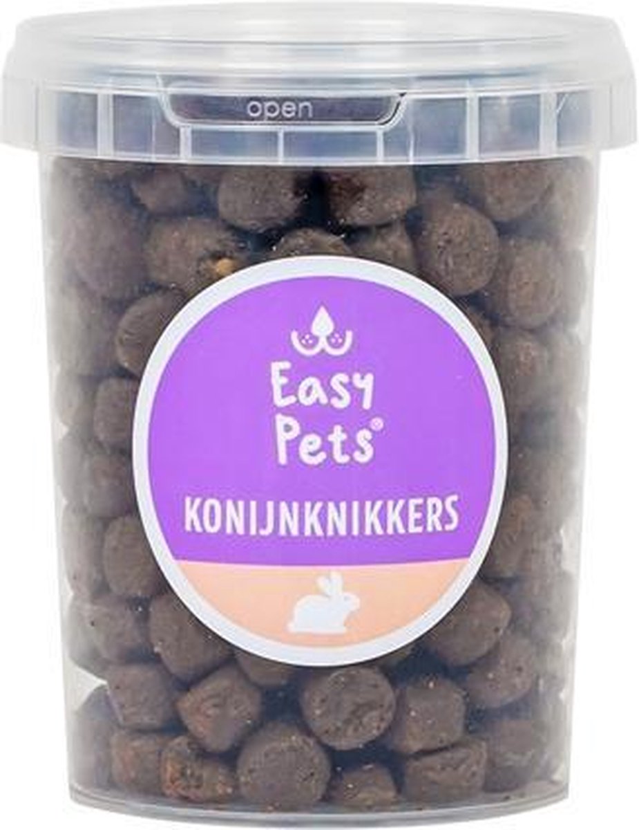 Easypets konijn knikkers - 500 ml - 1 stuks