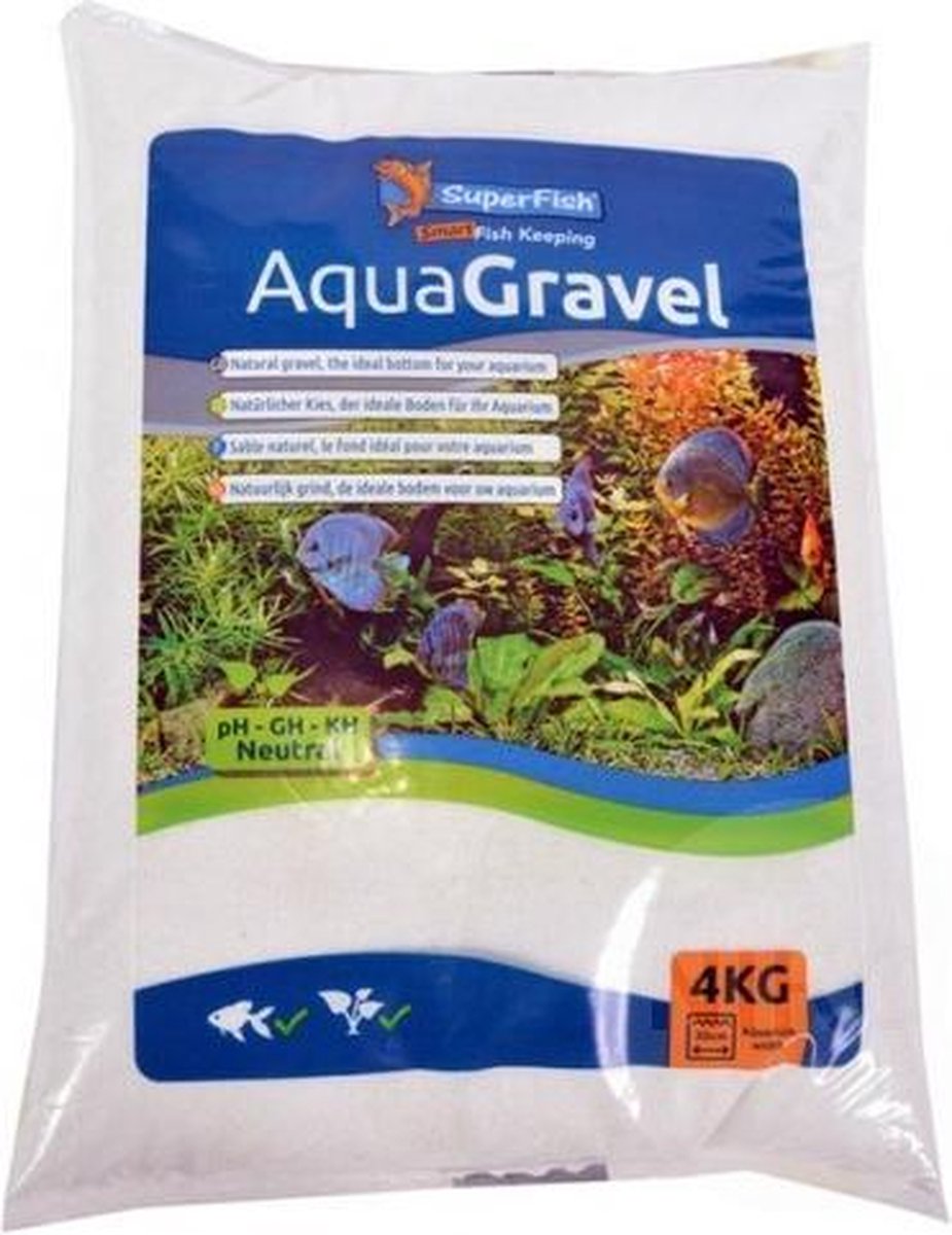 Superfish Aquariumzand Wit - Bodembedekker - 4 kg