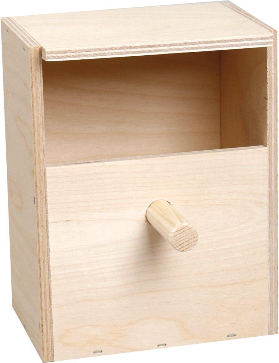 Vogelnestkastje Exoten Open - Bruin - 12.5 x 9.5 x 16 cm