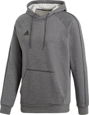 Adidas Core 18 Hooded Casual Sporttrui Heren - Grijs - Maat L