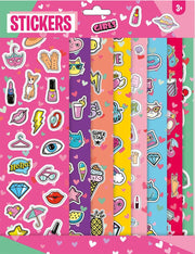 W&o Stickerset Meisjes 21 X 29
