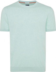 Tresanti Heren Pullover Korte Mouw Ronde Hals Mintgroen Regular Fit - XL