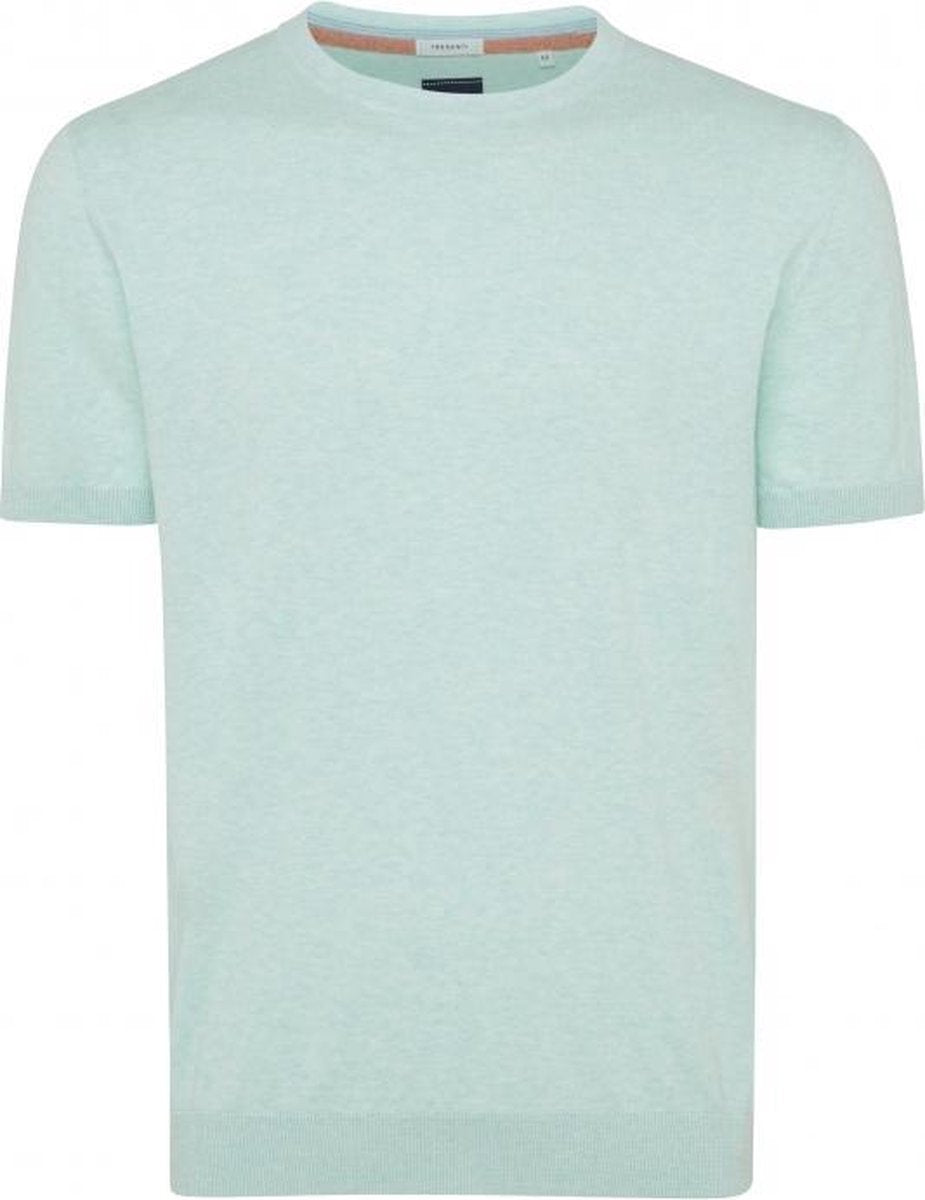 Tresanti Heren Pullover Korte Mouw Ronde Hals Mintgroen Regular Fit - XL