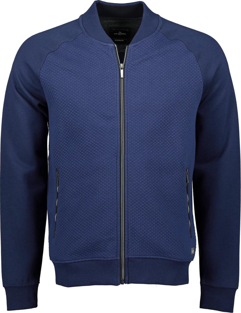 Jac Hensen Vest - Modern Fit - Blauw - 3XL Grote Maten