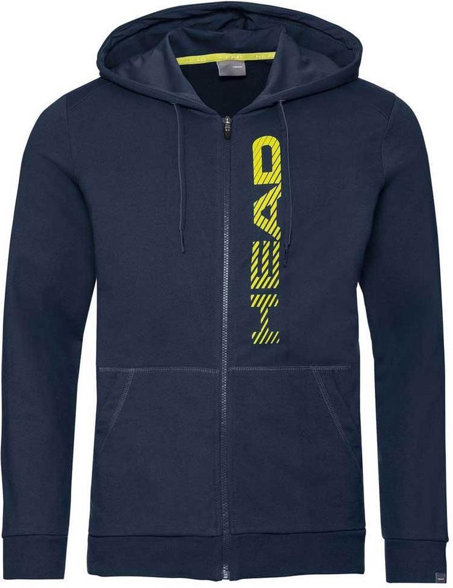 Head CLUB FYNN Hoodie Dark Blue/Yellow