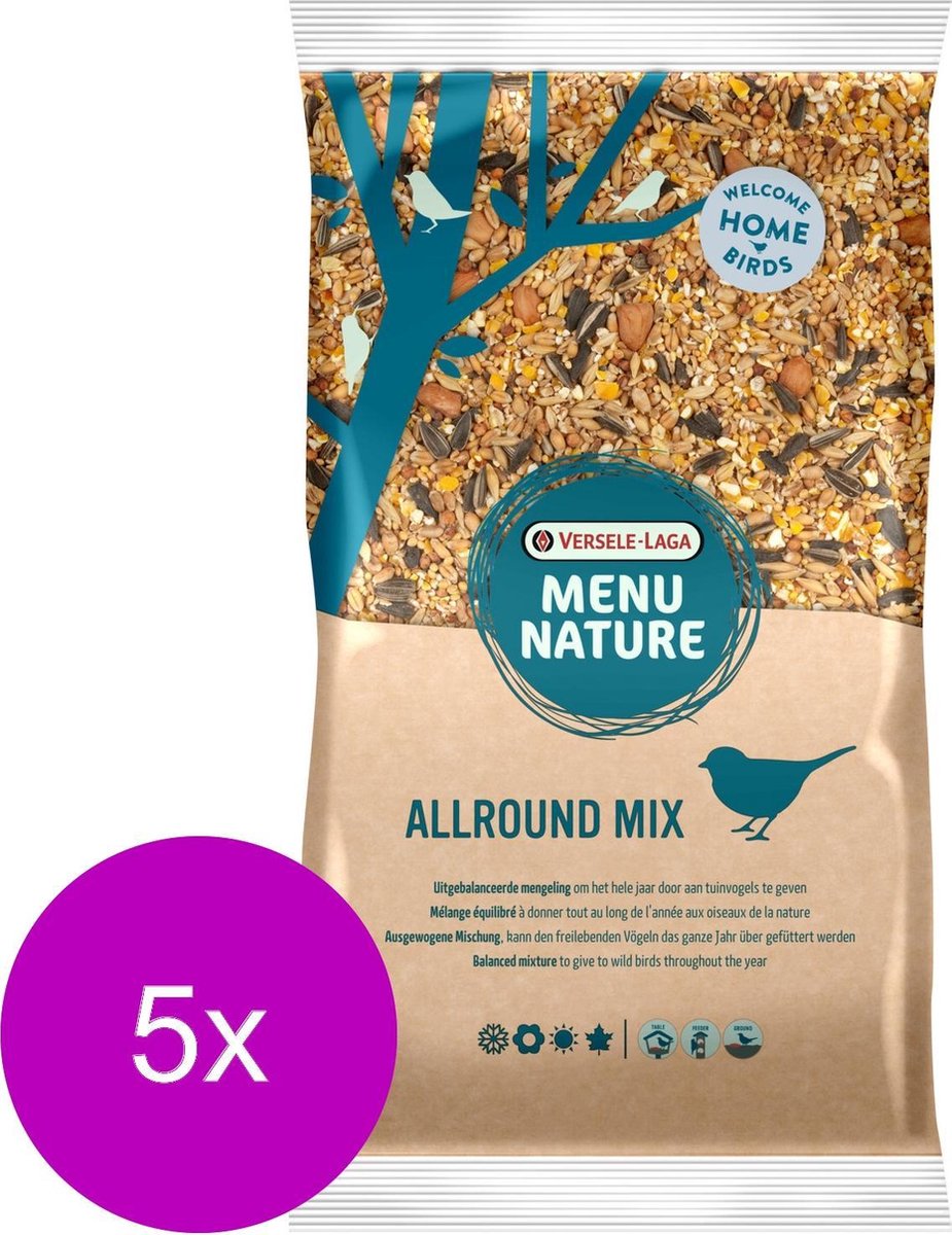 Versele-Laga Menu Nature Allround Mix - Voer - 5 x 2.5 kg