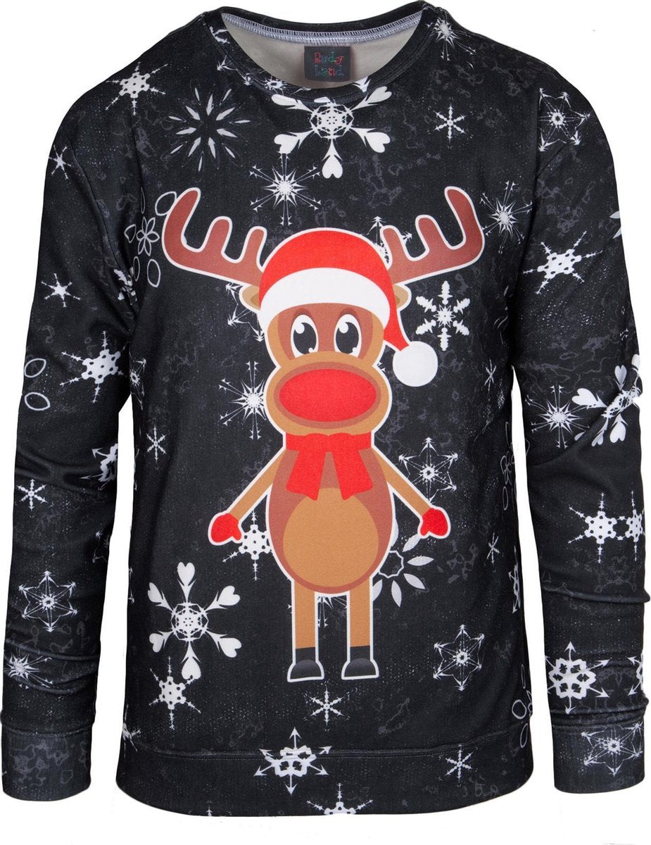 Rudy Land ® Trui Sweatshirt Black Edition