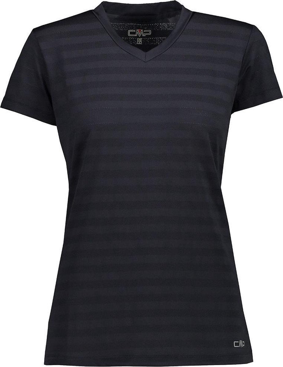 Cmp T-shirt Dames Polyester/elastaan Zwart Maat 46