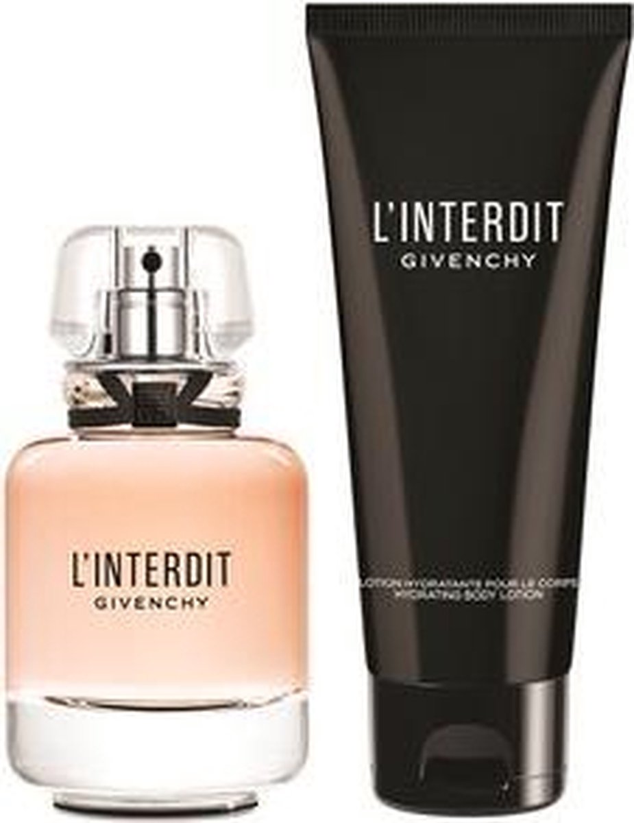 Givenchy L'Interdit Giftset - 50 ml eau de parfum spray + 75 ml bodylotion - damesparfum
