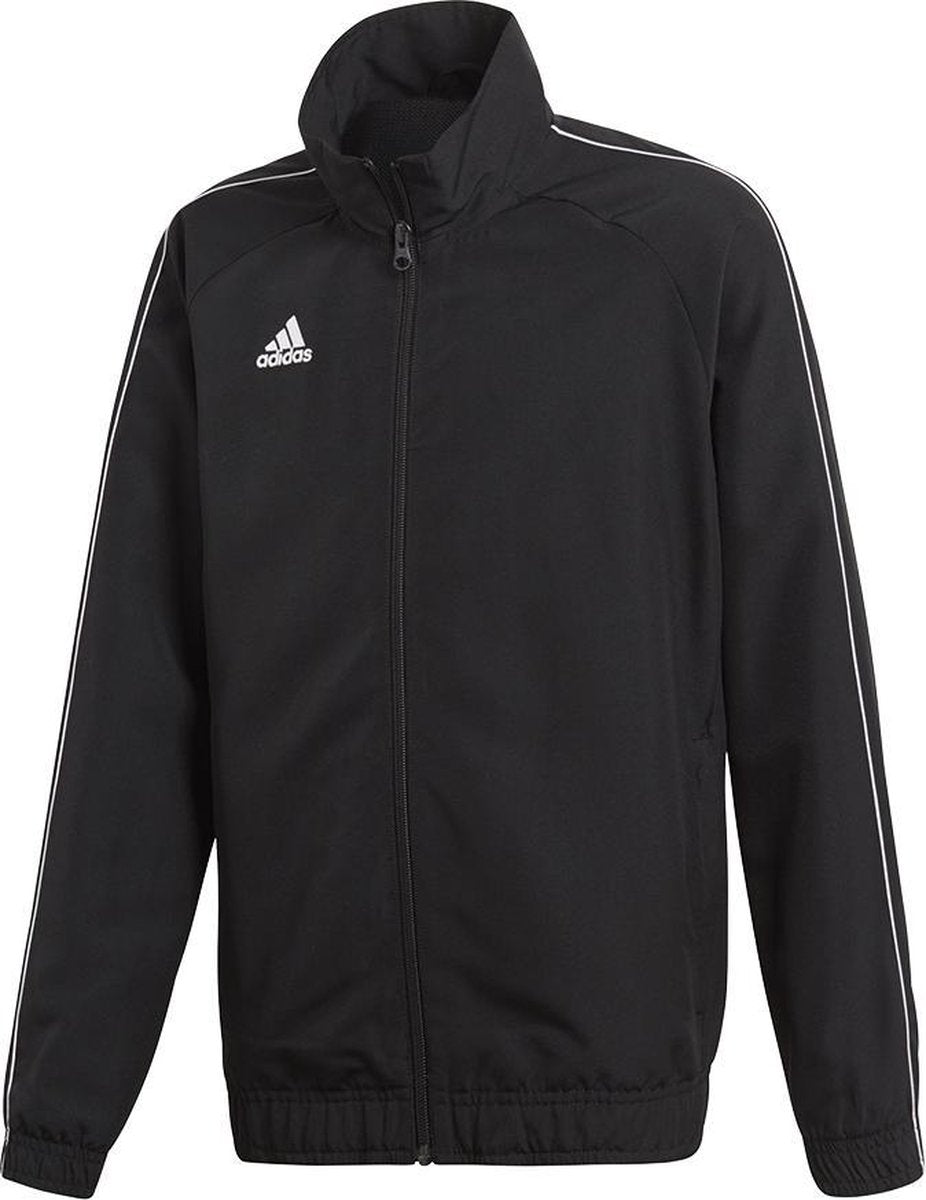 adidas Core 18 Presentation Jacket - Zwart - maat 152