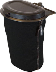 Flextrash mobiele prullenbak - 3 ltr - zwart