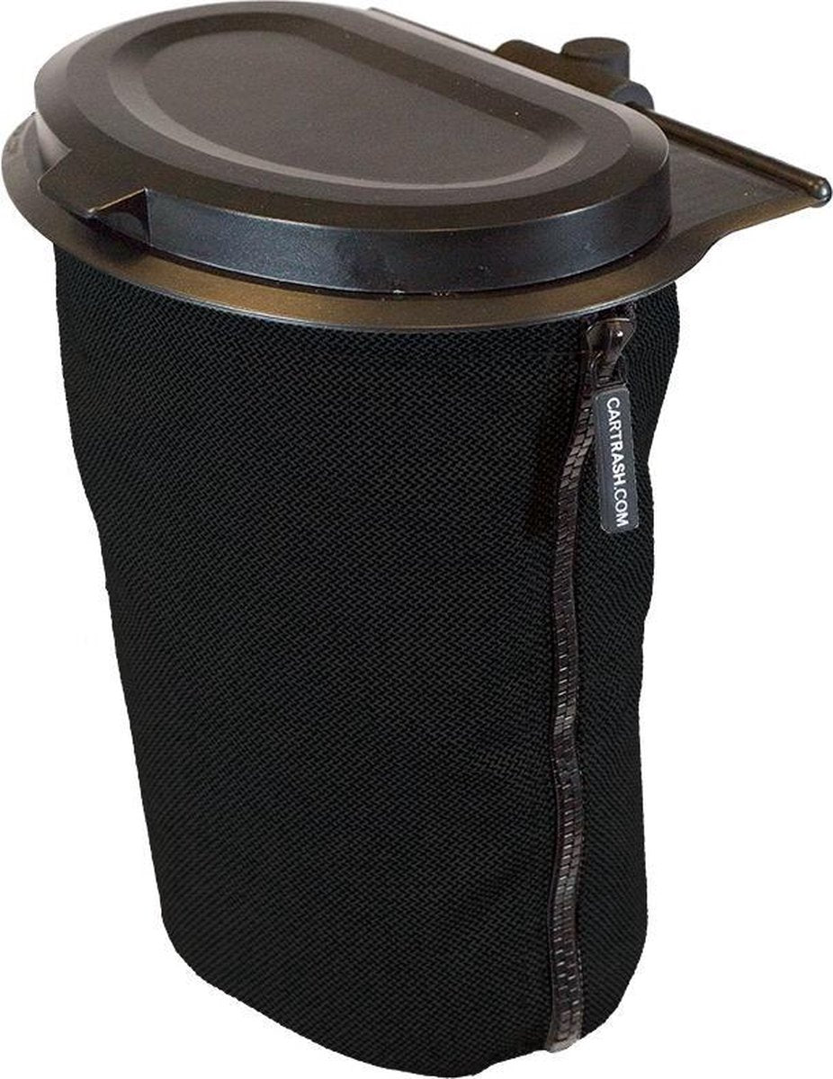 Flextrash mobiele prullenbak - 3 ltr - zwart
