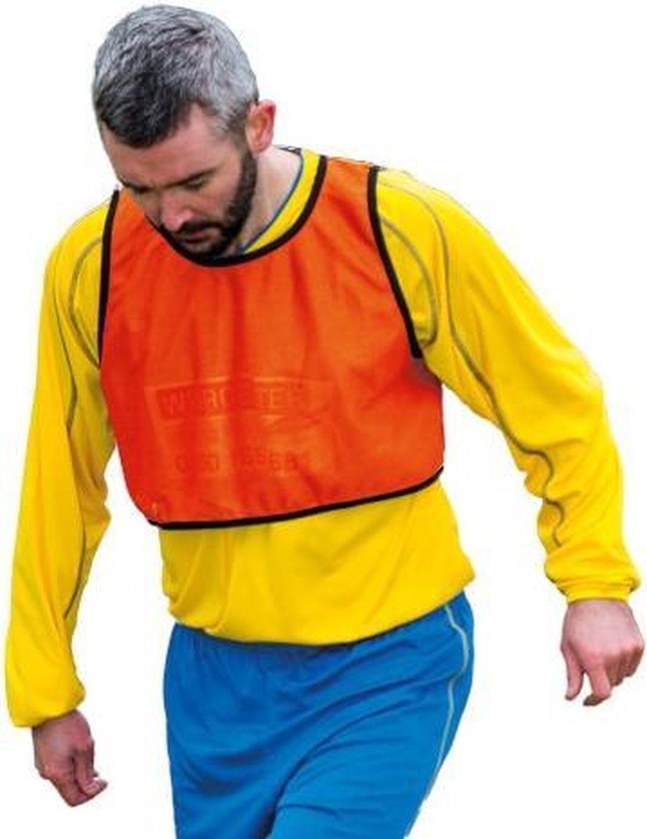 Precision Trainingshesje Pro Training Bib Polyester Oranje Mt M/l