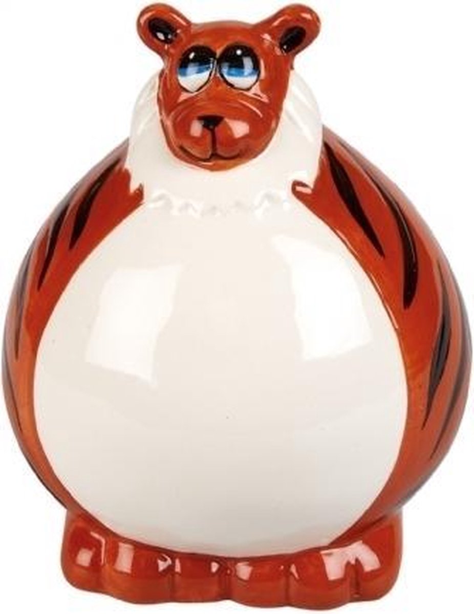 Spaarpot tijger 12 cm