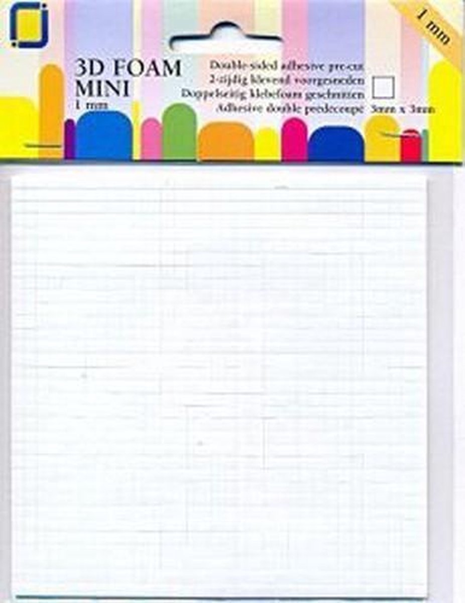 JeJe Foam dots mini 1 X 3 x 3 mm 3.3095
