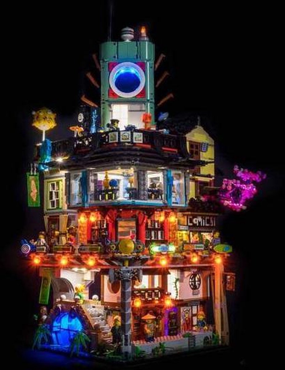 Light My Bricks LEGO Ninjago City 70620 Verlichtings Set