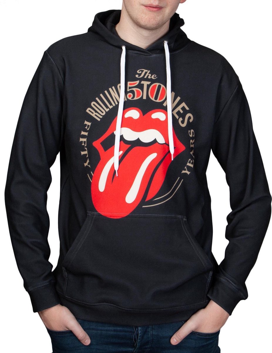 Rockstarz Rolling Stones 50 Years katoenen hoodie