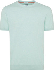 Tresanti Heren Pullover Korte Mouw Ronde Hals Mintgroen Regular Fit - 3XL